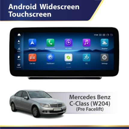 Android Widescreen Touch Screen (W204) Mercedes C-Class (Pre Facelift)